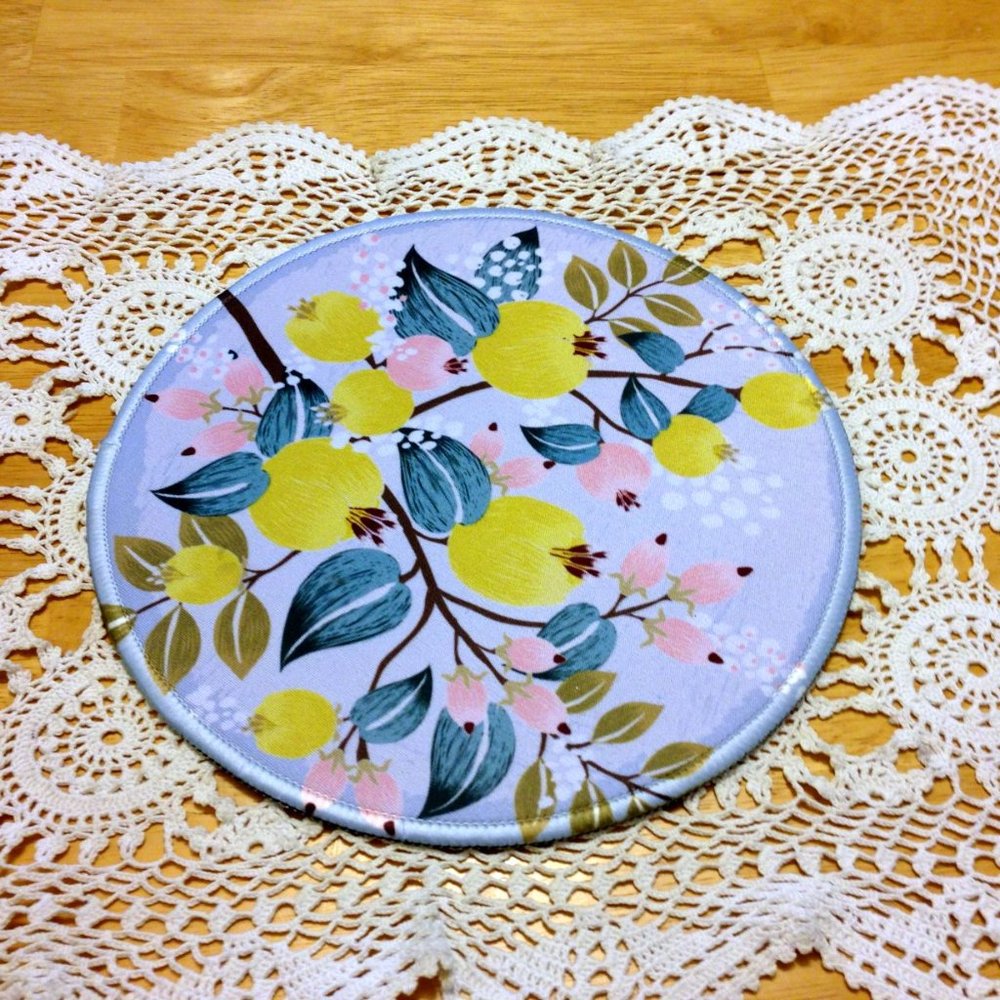 Computer accessory,  New pretty small floral computer mouse pad